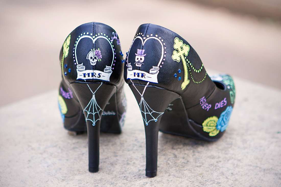 Win a Pair of Custom Designed, Hand Painted Wedding Shoes from Middo Shoes (6)