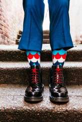 colourful rainbow rose and pixel wedding (15)