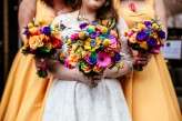 colourful rainbow rose and pixel wedding (26)