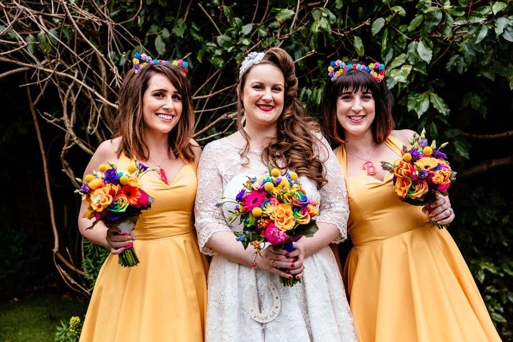 colourful rainbow rose and pixel wedding (37)
