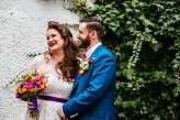 colourful rainbow rose and pixel wedding (42)