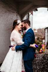 colourful rainbow rose and pixel wedding (47)