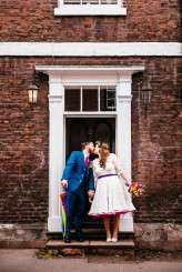 colourful rainbow rose and pixel wedding (49)
