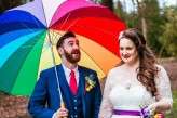 colourful rainbow rose and pixel wedding (55)