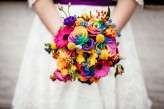 colourful rainbow rose and pixel wedding (59)