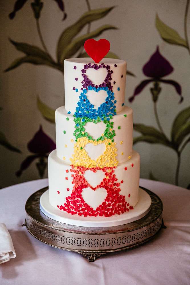 colourful rainbow rose and pixel wedding (68)