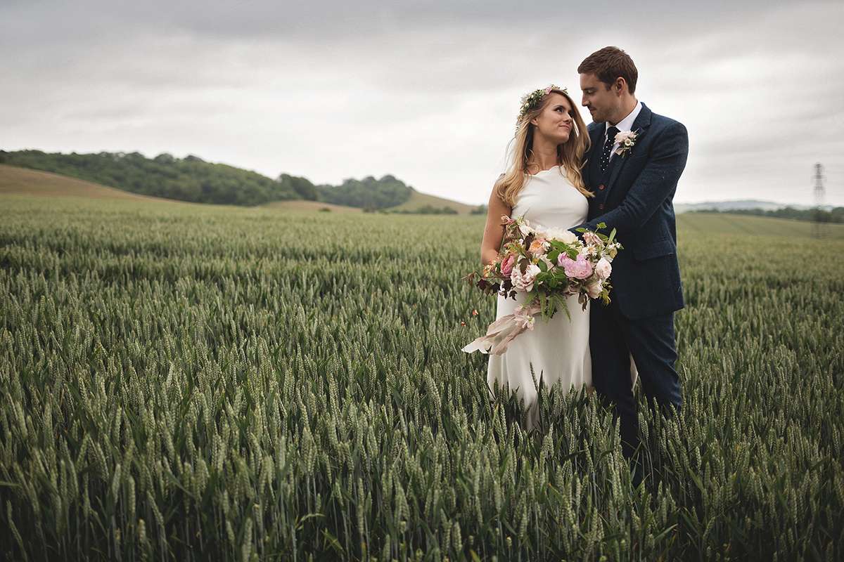 Alternative Humanist Outdoor Tipi Wedding