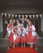 Moustache themed theatre wedding (16)
