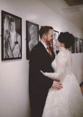 Moustache themed theatre wedding (20)