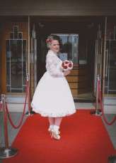 Moustache themed theatre wedding (31)