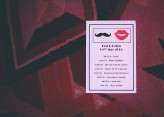 Moustache themed theatre wedding (4)