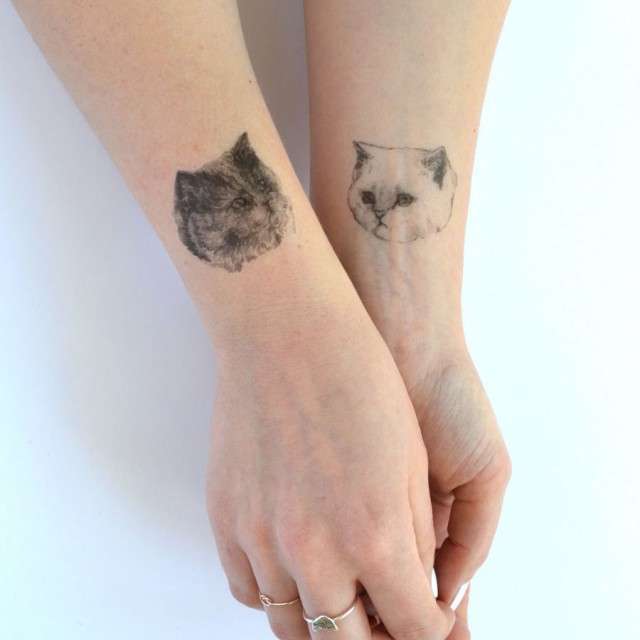 hello hariett cat tattoos