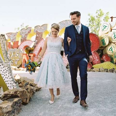 las vegas wedding bride in blue (15)