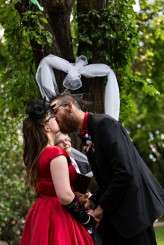 pin up punk wedding (9)