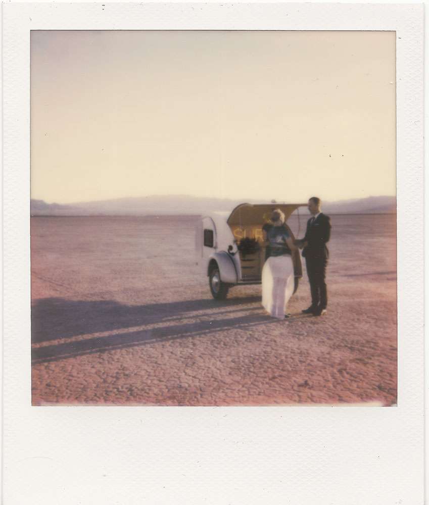 Dry Lake Bed Elopement · Rock n Roll Bride