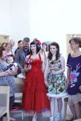 colourful pin up wedding (23)