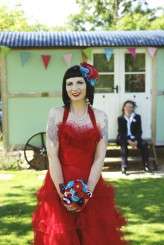 colourful pin up wedding (37)