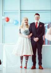 Rock n Roll Walt Disney wedding (20)