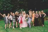 Vinyl Themed, Pink Dress & Beehive Smoke Bomb Wedding-Bridgwood Wedding Photography-333