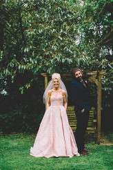 Vinyl Themed, Pink Dress & Beehive Smoke Bomb Wedding-Bridgwood Wedding Photography-489