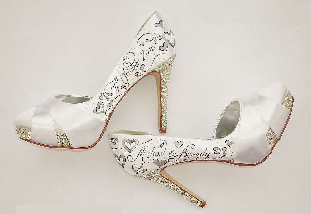 handpainted wedding shoes by gemma kenward (1)