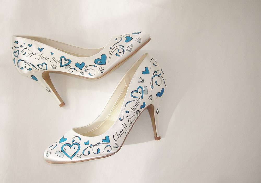handpainted wedding shoes by gemma kenward (2)