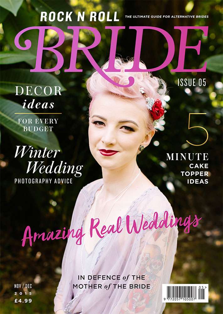 rocknrollbride magazine issue 5 cover