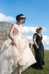 vintage travel themed lesbian wedding (19)