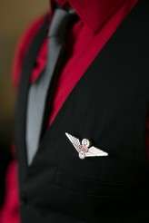 vintage travel themed lesbian wedding (2)