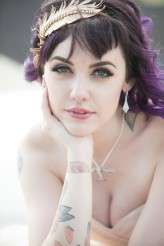 vintage travel themed lesbian wedding (26)