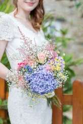 Afternoon Tea Wedding with a Home Made Wedding Dress (60)