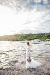 Afternoon Tea Wedding with a Home Made Wedding Dress (65)