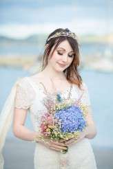 Afternoon Tea Wedding with a Home Made Wedding Dress (68)