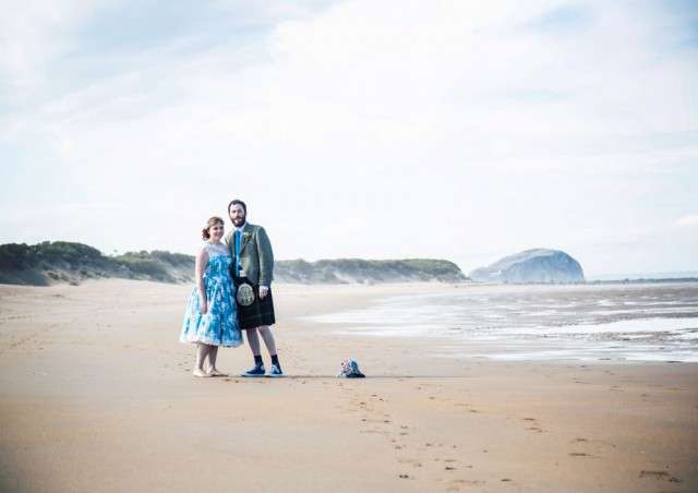 Budget Friendly Scottish Beach Wedding Rock N Roll Bride