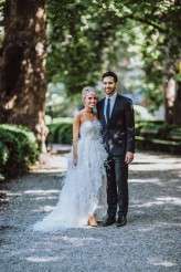 Modern Black, Pink and Gold Wedding in NYC (12)