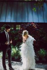 Modern Black, Pink and Gold Wedding in NYC (16)