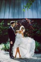 Modern Black, Pink and Gold Wedding in NYC (17)