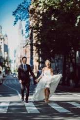 Modern Black, Pink and Gold Wedding in NYC (22)