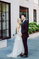 Modern Black, Pink and Gold Wedding in NYC (25)