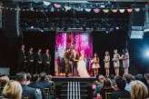 Modern Black, Pink and Gold Wedding in NYC (37)
