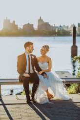 Modern Black, Pink and Gold Wedding in NYC (48)