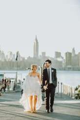 Modern Black, Pink and Gold Wedding in NYC (57)