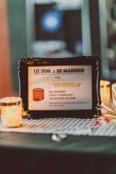 Modern Black, Pink and Gold Wedding in NYC (66)