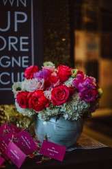 Modern Black, Pink and Gold Wedding in NYC (70)