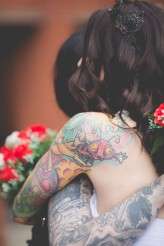 traditional wedding with a rocknroll twist (15)