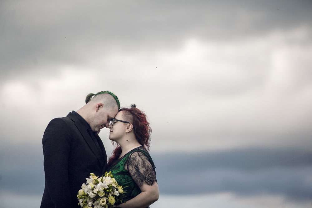 Green & Black Latvian Forest Wedding with a Hint of Tolkien (24)
