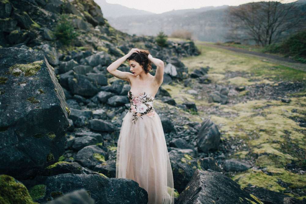 Inspired by Portland: Lady Evelyn Wedding Dresses · Rock n Roll Bride