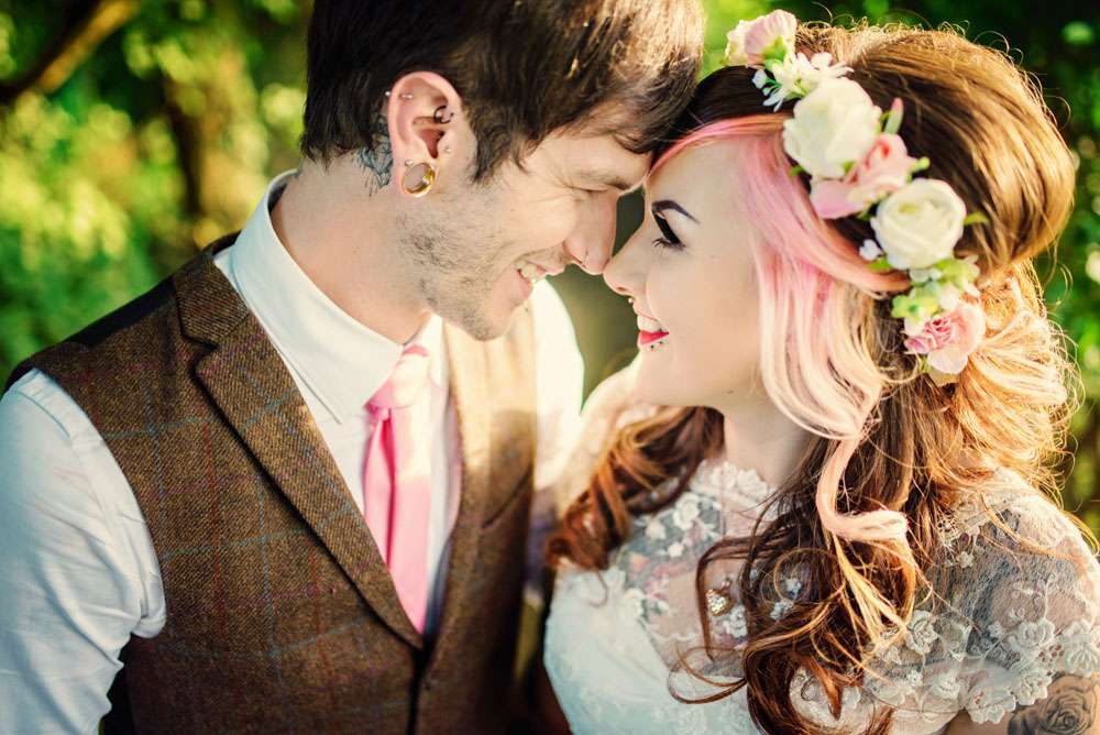 Pretty in Pink Tattooed Wedding - Photography by Vicki (59)