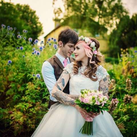 Pretty in Pink Tattooed Wedding – Photography by Vicki (68)