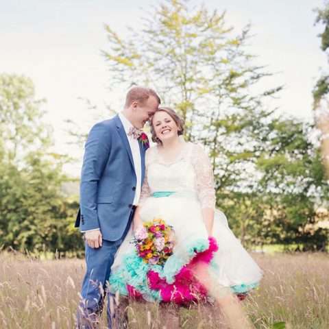 glitter rainbow explosion wedding (25)